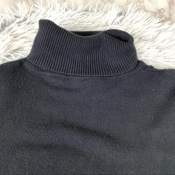 Yuka Chain Cable Knit Turtleneck Sweater EUC - Picture 5 of 13